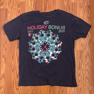 Holiday Bonus Graphic T-Shirt - Black